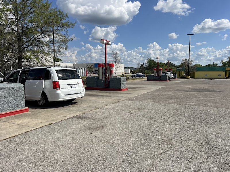 vacuum stations at Mo Sudz car wash in the Midlands